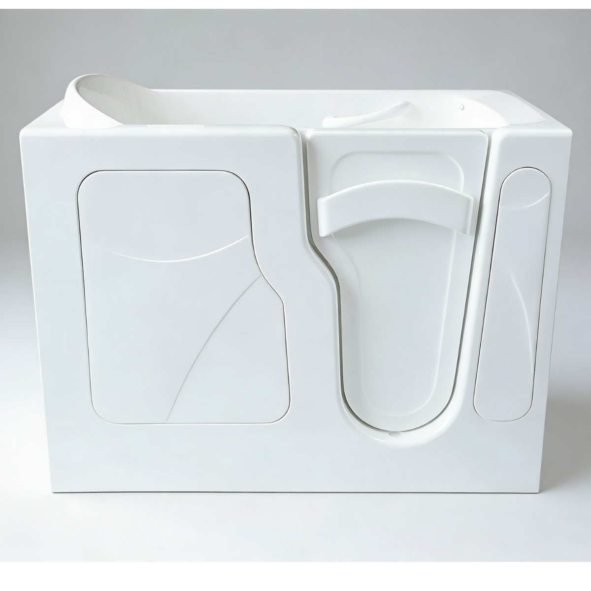 ST-2853 compact inward opening walk-in tub