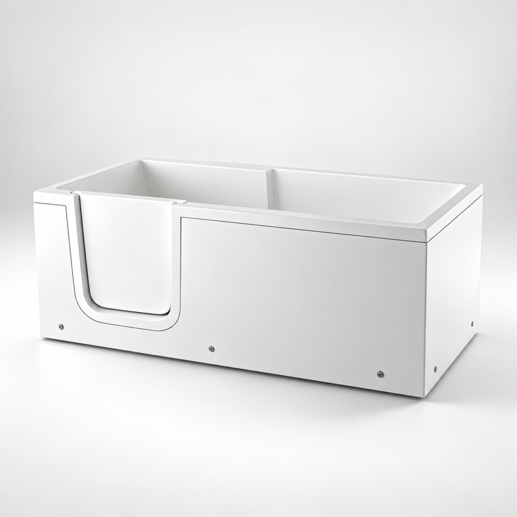 ST-LD Series lay-down walk-in tub